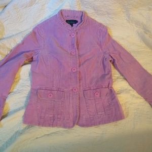 Boden lavender corduroy jacket, UK sz 10